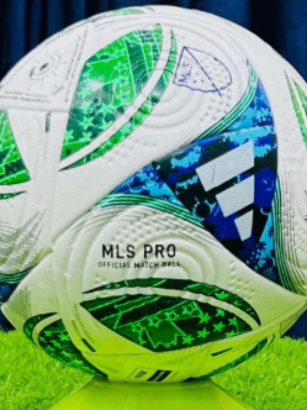 MLS Pro Major League Adidas Soccer 2025 Official Match Soccer Ball Size 5 USA